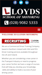 Mobile Screenshot of lloydsmotoring.co.uk